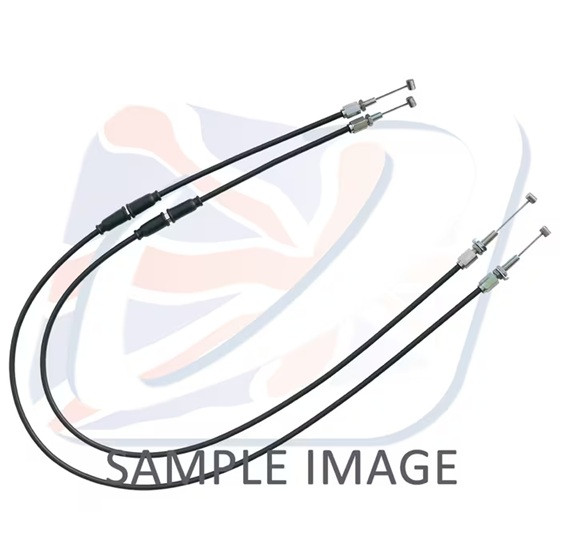 Throttle cable (pair) Venhill H02-4-223 featherlight Crni for HONDA XRV 750 Africa Twin 1993-2000