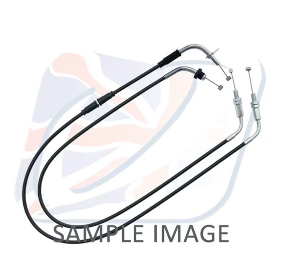 Throttle cable Venhill S01-4-172 featherlight (pair) Crni for SUZUKI VL 250 Intruder 2000-2012