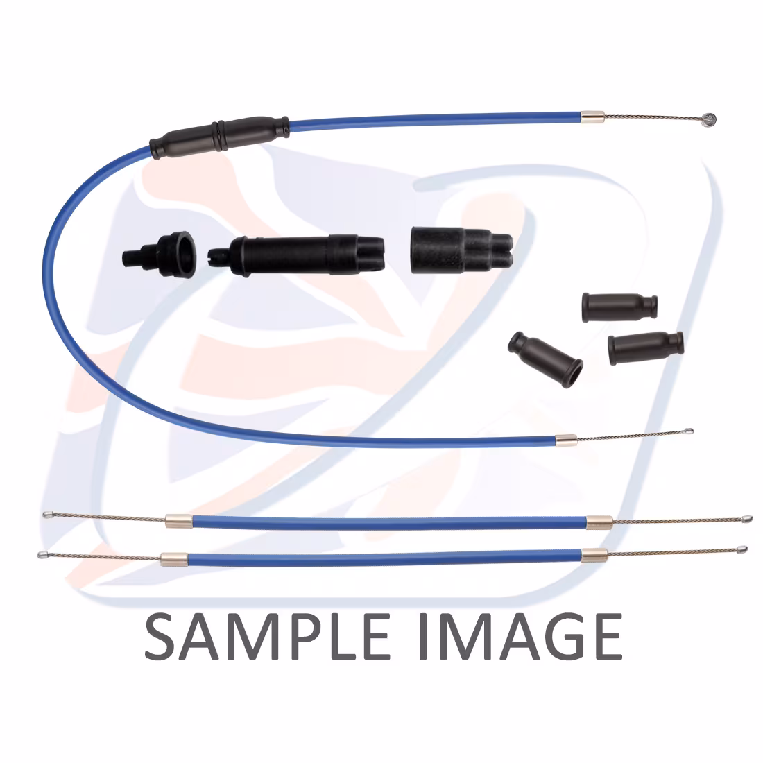 1:2 Throttle cable assembly Venhill SHR-4-005 Plavi for SHERCO SM 50 2007-2025