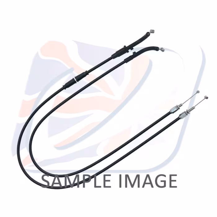 Throttle cable (pair) Venhill Y01-4-080 featherlight Crni