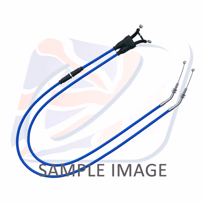 Throttle cable (pair) Venhill Y01-4-135 featherlight Plavi for YAMAHA MT-07 700 2014-2020