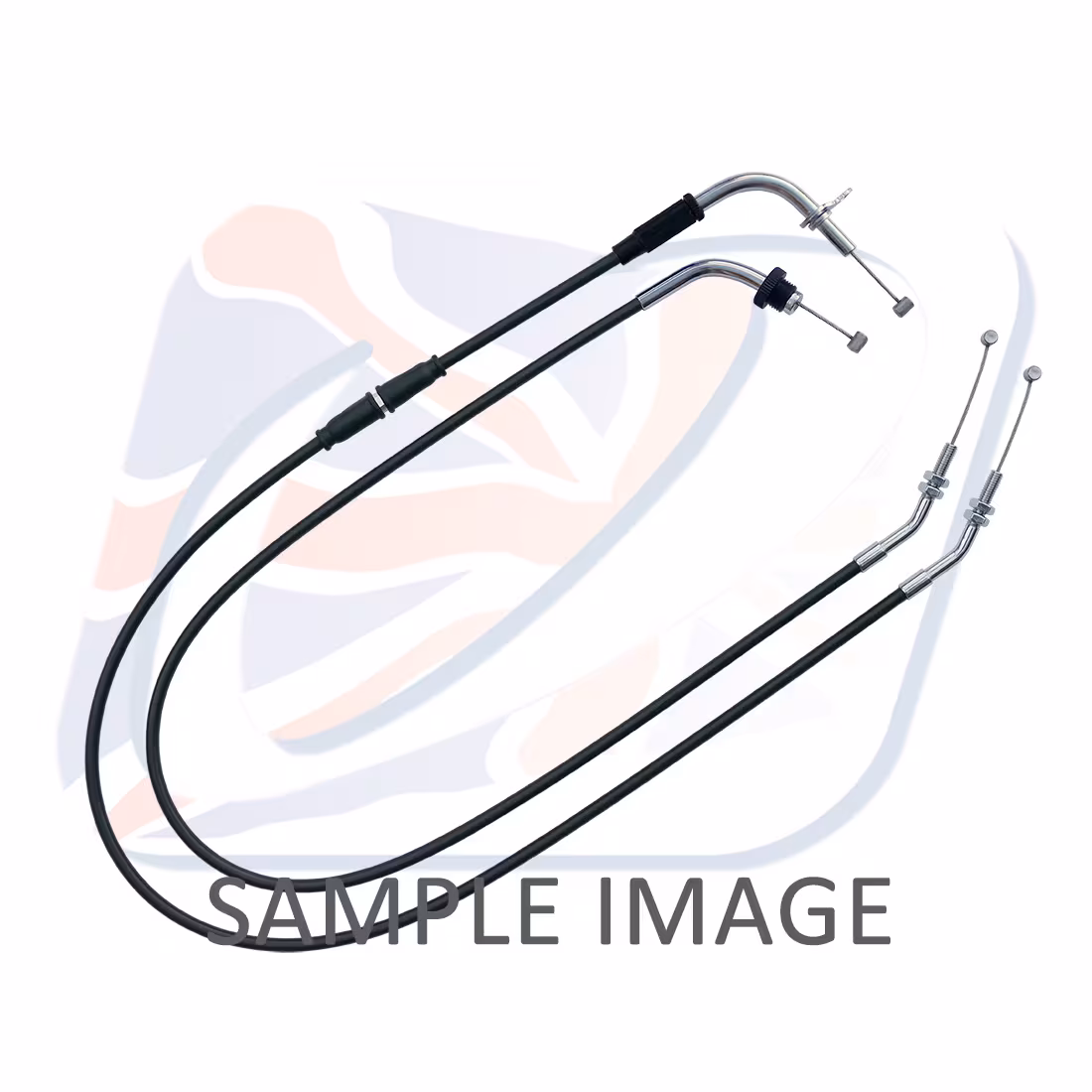 Throttle cable (pair) Venhill Y01-4-140 featherlight Crni for YAMAHA XV 1900 Midnight Star 2006-2014