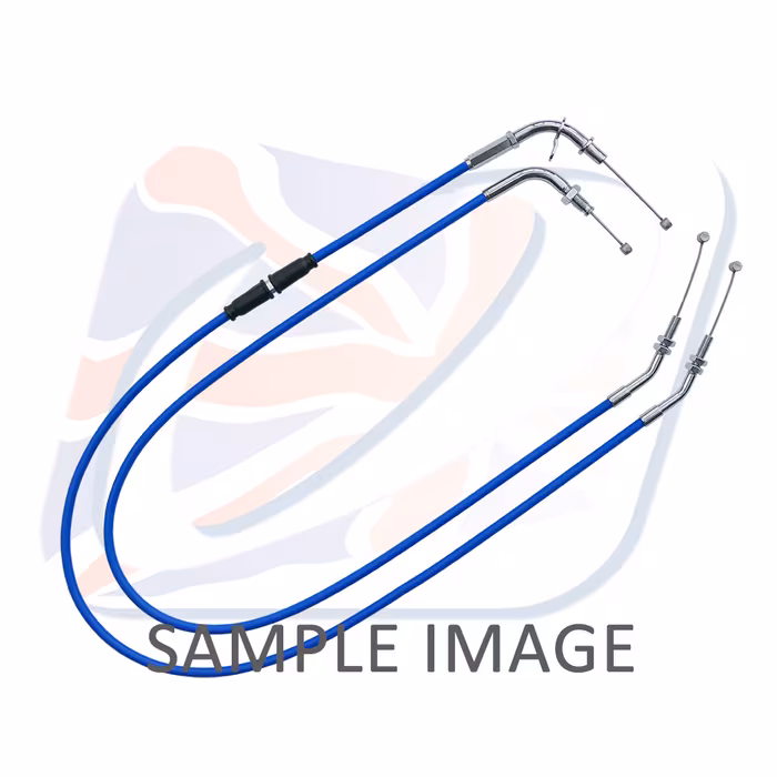 Throttle cable (pair) Venhill Y01-4-143 featherlight Plavi for YAMAHA XVS 1100 Drag Star / Classic 2001-2009