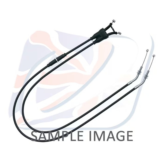 Throttle cable Venhill Y01-4-209 featherlight (pair) Crni for YAMAHA FZS 600 Fazer 1998-2001