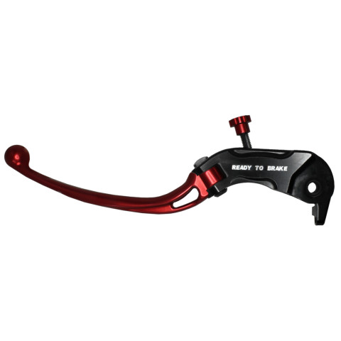 Ručica kvačila ACCOSSATO LV033 in Aluminium For Clutch Master Cylinder Ready To Brake crven