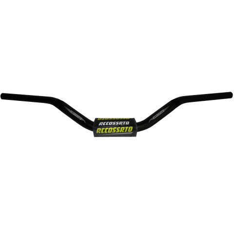 Handlebar ACCOSSATO HB073 Aluminium Made With Variable Diameter - 28.5 mm Crni