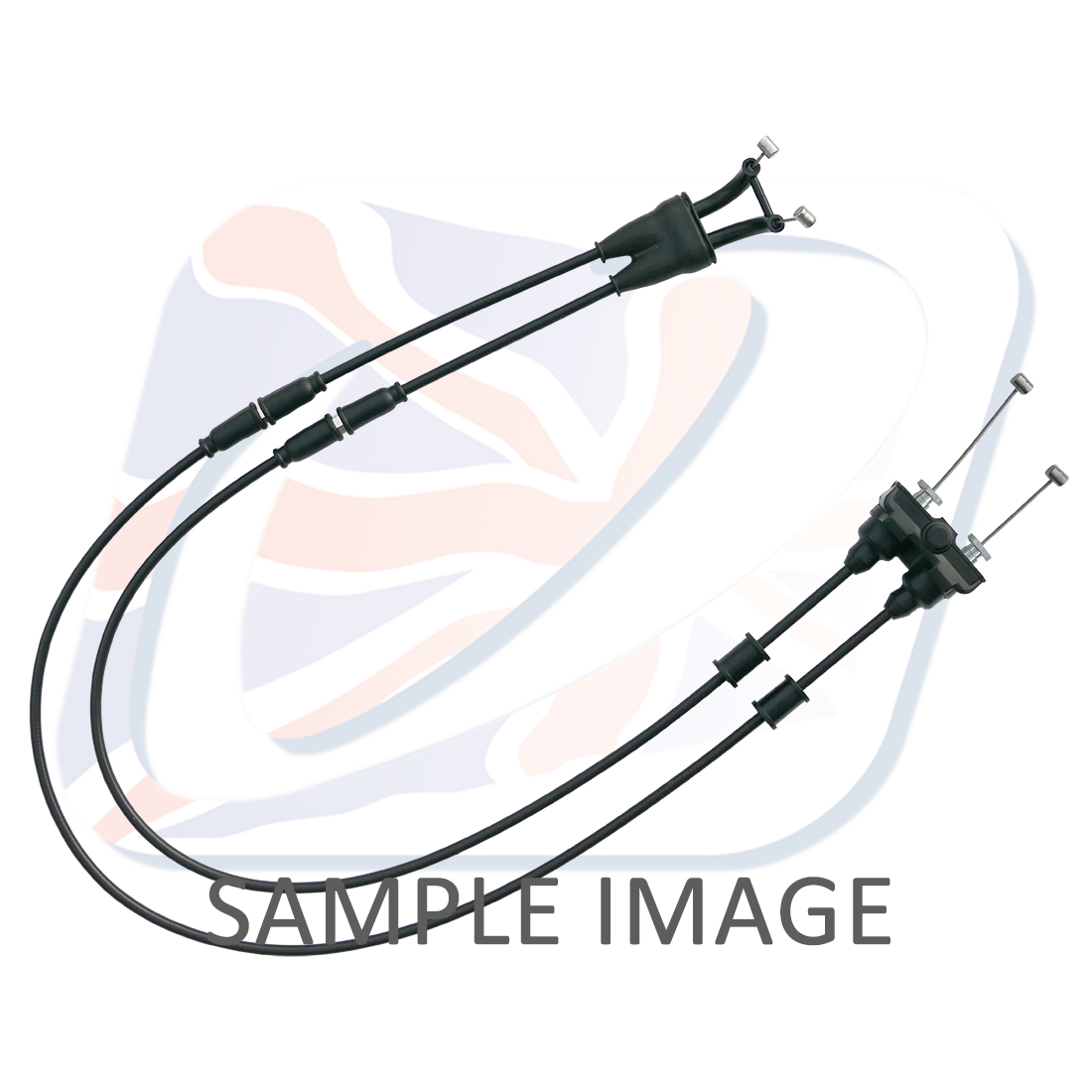 Throttle cables (pair) Venhill Y01-4-065-BK featherlight Crni for YAMAHA YZ 450 F 2010-2013