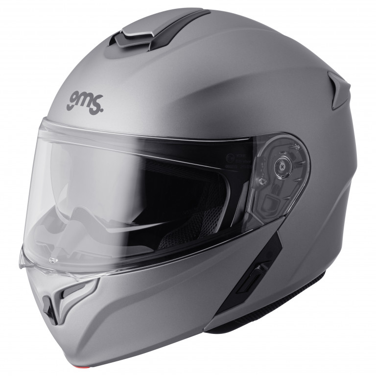 Flip up helmet GMS APERIO ZG13602 matt titanium XS
