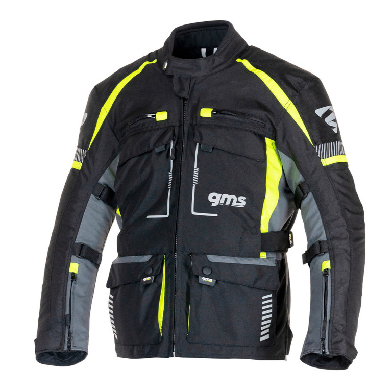 3in1 Tour jacket GMS EVEREST ZG55010 black-anthracite-yellow XS