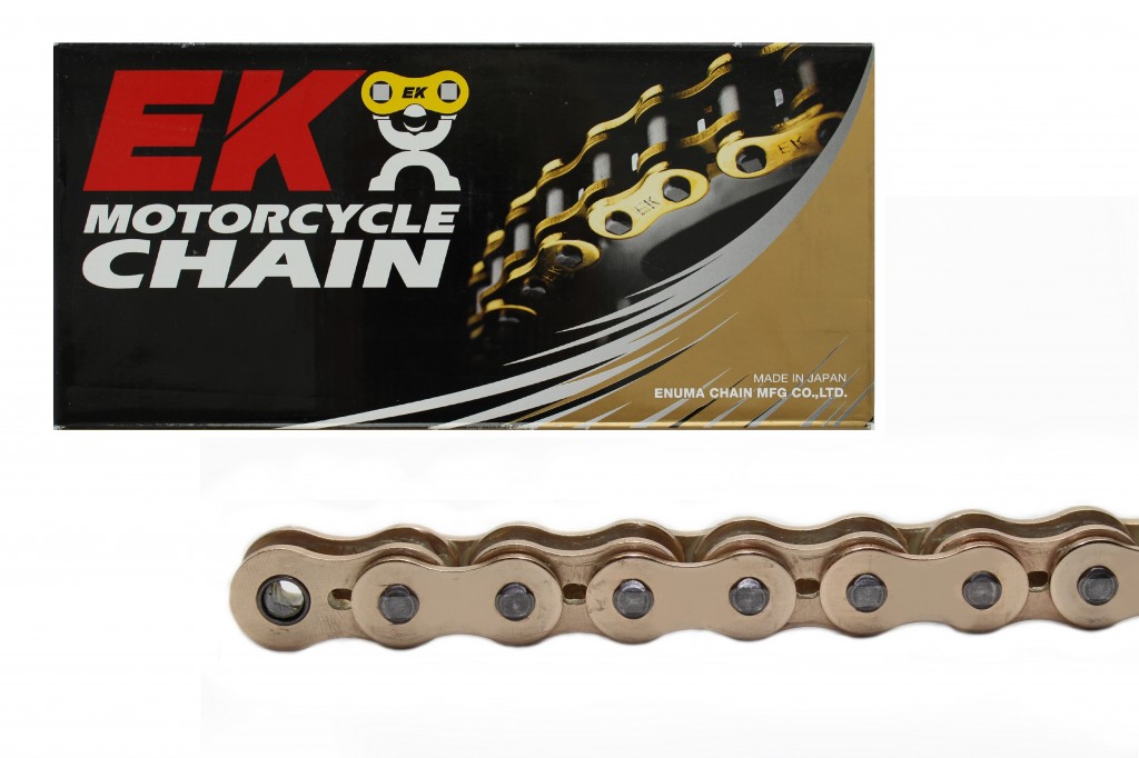 Extreme QX-Ring lanac EK 520 ZZZ 116 L Metallic gold, ZST technology