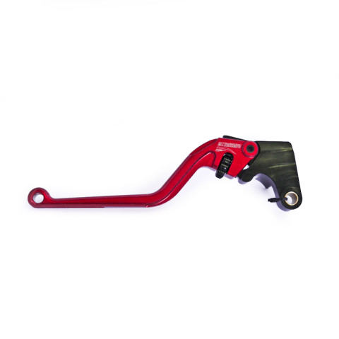 Clutch Lever ACCOSSATO ESY688H fixed CNC-worked aluminium, silver